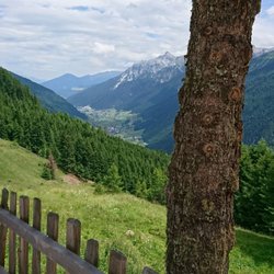 Milderaunalm - Blick ins Tal