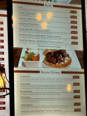 Menu photo 5 Sofra Urbana Fountain Valley, CA