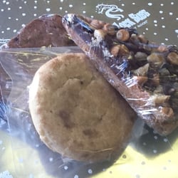 Freshly baked desserts.
