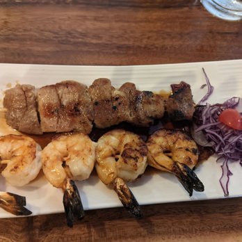 Koy Restaurant - Pork belly and shrimp skewers - Japanese Near Me - Glen Mills, Pennsylvania Koy Restaurant - Pork belly and shrimp skewers - Japanese Near Me - Glen Mills, Pennsylvania
