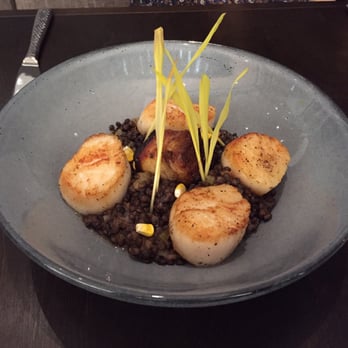 Cedar + Stone, Urban Table - Scallops + Pork Belly , the combination is heaven! - New American Near Me - Bloomington, Minnesota