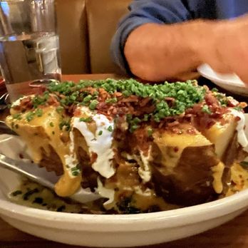 Brass Ram - Loaded Baked Potato of my dreams. - New American Near Me - Dallas, Texas Brass Ram - Loaded Baked Potato of my dreams. - New American Near Me - Dallas, Texas
