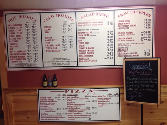 Menu photo 2 Huck's Hoagies Wolfeboro, NH
