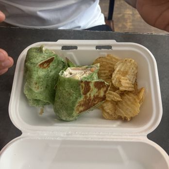 Barista Squared - chicken wrap with spinach tortilla - Coffee & Tea Near Me - San Juan, Puerto Rico Barista Squared - chicken wrap with spinach tortilla - Coffee & Tea Near Me - San Juan, Puerto Rico
