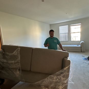 WITTY WAY MOVERS - This is AK moving my couch in - Movers Near Me - Irvine, California WITTY WAY MOVERS - This is AK moving my couch in - Movers Near Me - Irvine, California