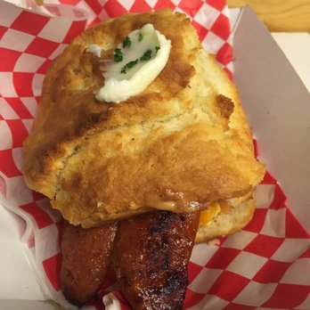Biscuit Bitch - Sausage Sammie biscuit - Breakfast & Brunch Near Me - Seattle, Washington