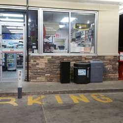 Shell Gas Station - The hours are posted on the window. Sundays to Thursdays 5 am to 11 pm, Fridays 5 am to 12 am and Saturdays 5 am to 1 am (next day).