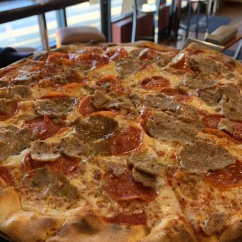 Coal Fire - Pepperoni and sausage pizza - Pizza Near Me - Gaithersburg, Maryland