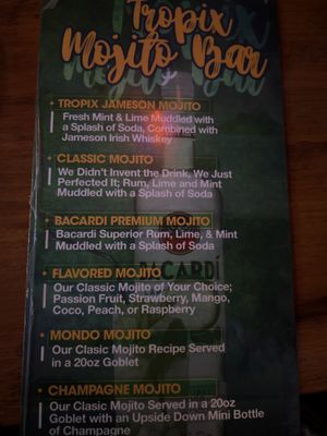 Menu photo 3 Tropix Bar & Lounge Rego Park, NY Menu photo 3 Tropix Bar & Lounge Rego Park, NY