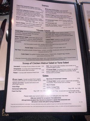 Menu photo 6 Yours Truly Restaurants Solon, OH
