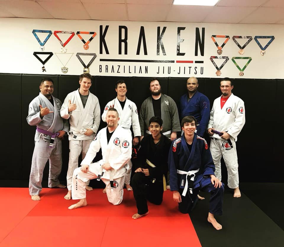 Kraken Brazilian Jiu-Jitsu & Fitness Logo