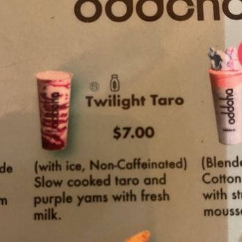 Oddcha - Twilight Taro on the menu - Bubble Tea Near Me - Reno, Nevada Oddcha - Twilight Taro on the menu - Bubble Tea Near Me - Reno, Nevada