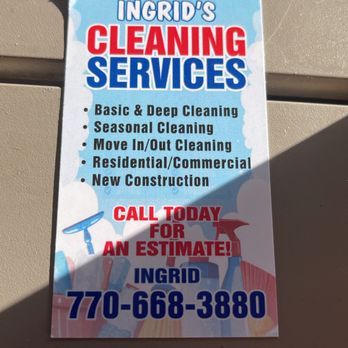 Ingrid's Cleaning Services - Home Cleaning Near Me