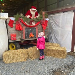 Evergreen Valley Christmas Tree Farm - Santa
