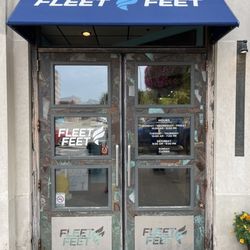 Fleet Feet - Updated hours. They close at 4 pm on Saturday.