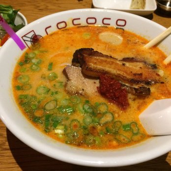 Rococo Ramen - Best tonkoshu very spicy level 4 yet very satisfying - Ramen Near Me - Granada Hills, California Rococo Ramen - Best tonkoshu very spicy level 4 yet very satisfying - Ramen Near Me - Granada Hills, California