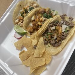 Tacos Mi Casa - Tacos ( asada, chicken, al pastor)