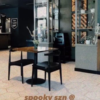 The Optimist - Inside of shop during Halloween - Coffee & Tea Near Me - Raleigh, North Carolina The Optimist - Inside of shop during Halloween - Coffee & Tea Near Me - Raleigh, North Carolina