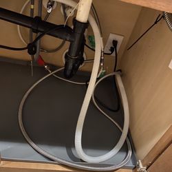 Lowe's Home Improvement - Messy hoses, typically they zip tie to organize hoses