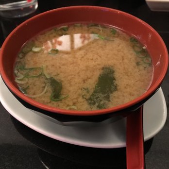 Sushiya - Miso soup- nice rich broth - Sushi Bars Near Me - Dallas, Texas Sushiya - Miso soup- nice rich broth - Sushi Bars Near Me - Dallas, Texas