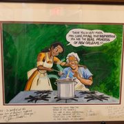 Photo of Dooky Chase's Restaurant - New Orleans, LA, United States. Disney's Princess Tiana and Leah Chase
