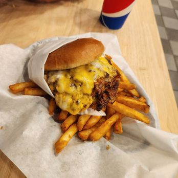 Krunch Burger - Double cheese burger ... - Burgers Near Me - La Mirada, California