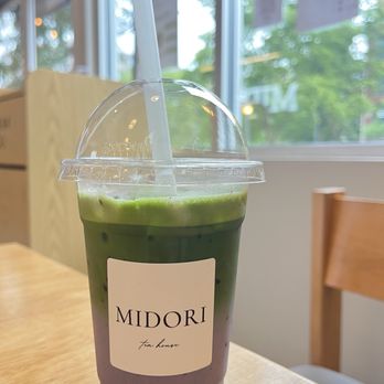 Midori Tea House - Iced Blueberry Matcha - Coffee & Tea Near Me - Falls Church, Virginia Midori Tea House - Iced Blueberry Matcha - Coffee & Tea Near Me - Falls Church, Virginia