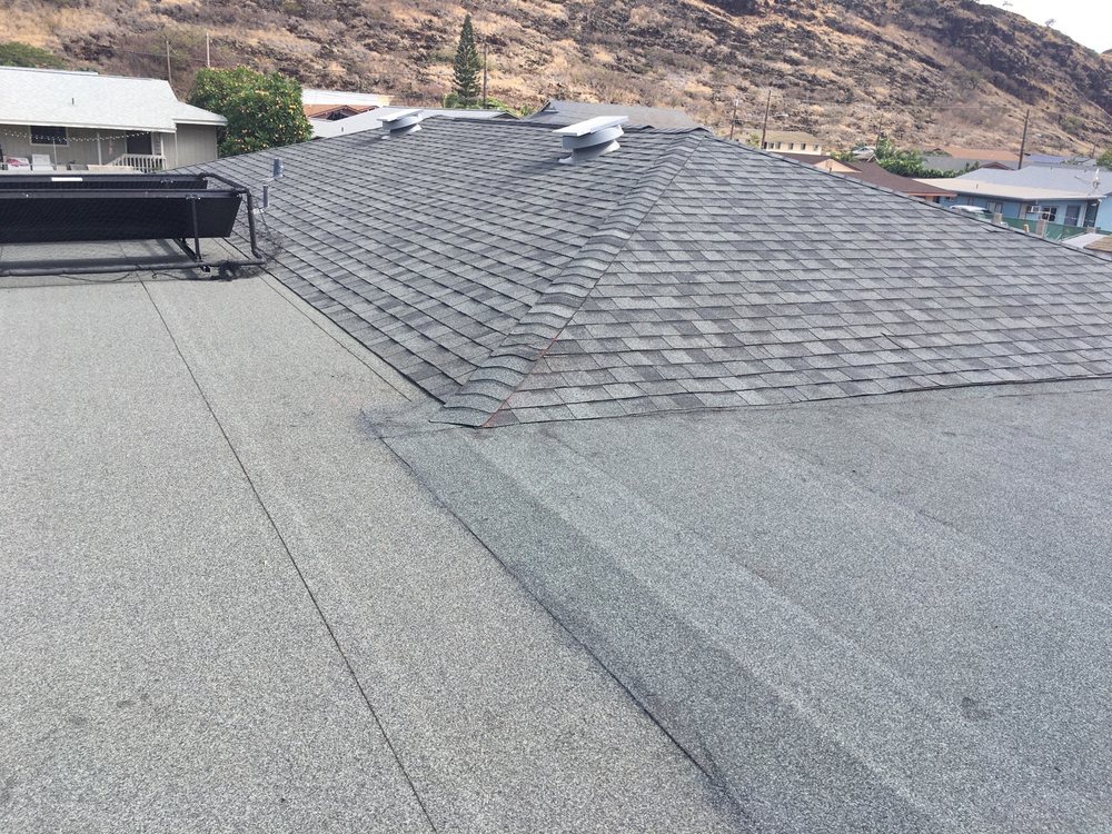 Slide of West Oahu Roofing