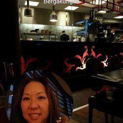 Bergakungen - Restaurant on sec9nd floor with glass wall amd a view
