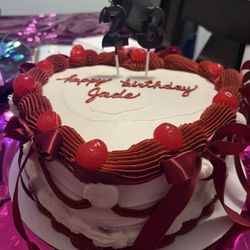 Nordmann's Nook - Birthday Cake delicious and perfectly created for my daughter in laws birthday.