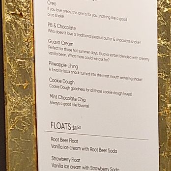Moena Sweets - Milkshakes & Floats Menu (05/16/23). @MoenaSweets #HawaiiKai @KokoMarinaCenter #Oahu #Hawaii #IceCream #Gelato - Ice Cream & Frozen Yogurt Near Me - Honolulu, Hawaii Moena Sweets - Milkshakes & Floats Menu (05/16/23). @MoenaSweets #HawaiiKai @KokoMarinaCenter #Oahu #Hawaii #IceCream #Gelato - Ice Cream & Frozen Yogurt Near Me - Honolulu, Hawaii