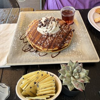 Rafael's Kitchen - Chocolate chip pancakes - Breakfast & Brunch Near Me - Santa Ana, California Rafael's Kitchen - Chocolate chip pancakes - Breakfast & Brunch Near Me - Santa Ana, California