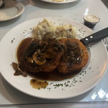 Parkway Bistro - Parmesan Crusted Pork Chops Special - American Near Me - Longs, South Carolina
