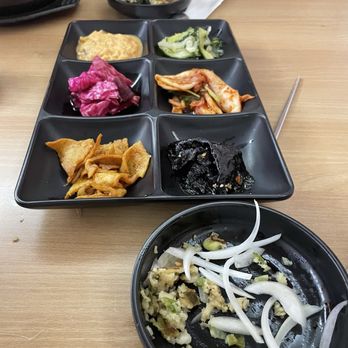 The Stone Korean Tofu House - Mungbean Pancake and Banchan - Korean Near Me - Mesa, Arizona The Stone Korean Tofu House - Mungbean Pancake and Banchan - Korean Near Me - Mesa, Arizona