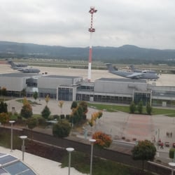 AMCR Europe - Airfield from our window at the Ramstein Inn on the Ramstein Air Force Base.