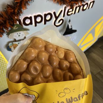 Happy Lemon - Yum egg waffle - Coffee & Tea Near Me - Stockton, California Happy Lemon - Yum egg waffle - Coffee & Tea Near Me - Stockton, California