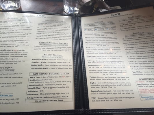 Menu photo 5 Costello's Cafe and Bakery Portland, OR