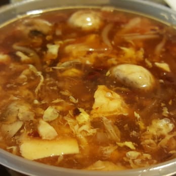 Super China Pagoda - Hot and Sour Soup with bean sprouts? Not my fav. - Halal Near Me - Astoria, New York Super China Pagoda - Hot and Sour Soup with bean sprouts? Not my fav. - Halal Near Me - Astoria, New York