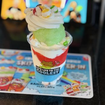 Jeremiah's Italian Ice - Freeze dried Skittles jelati - Desserts Near Me - Columbus, Georgia