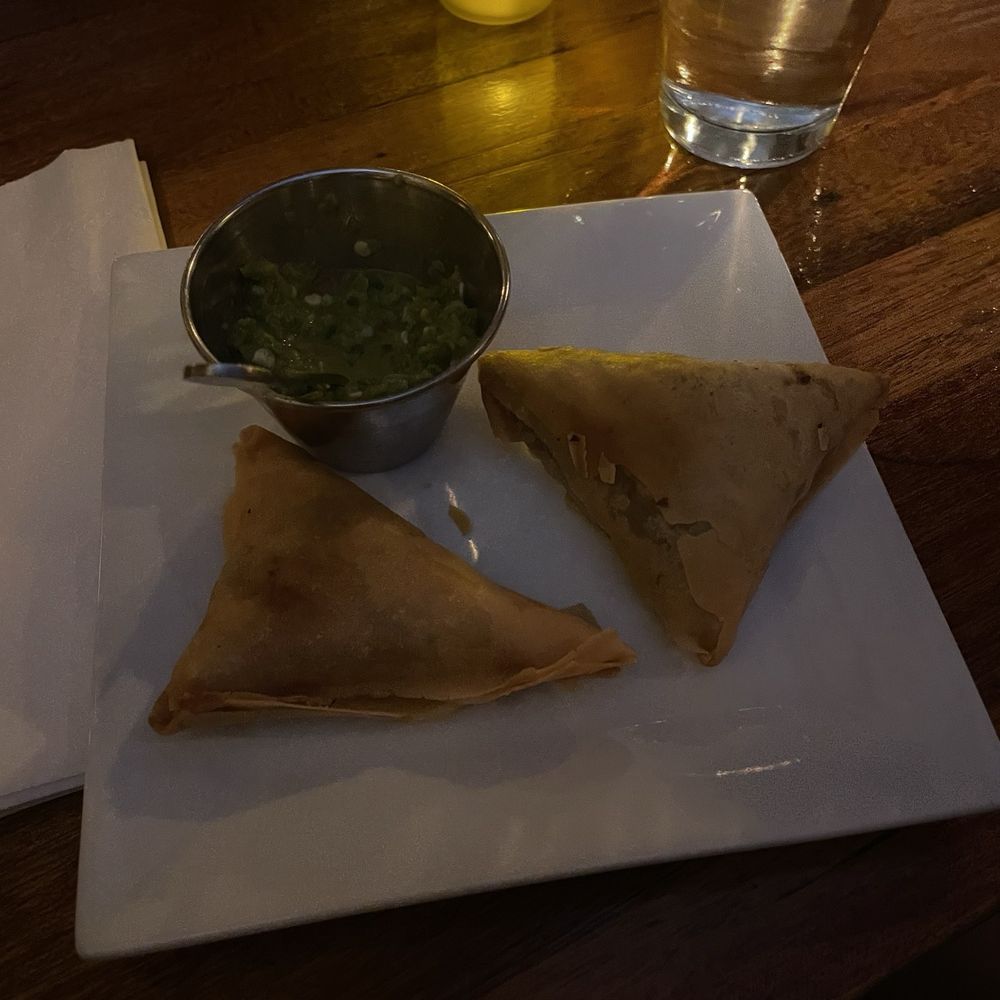 Bunna Cafe - lentil samosas - Ethiopian Near Me - Brooklyn, New York Bunna Cafe - lentil samosas - Ethiopian Near Me - Brooklyn, New York