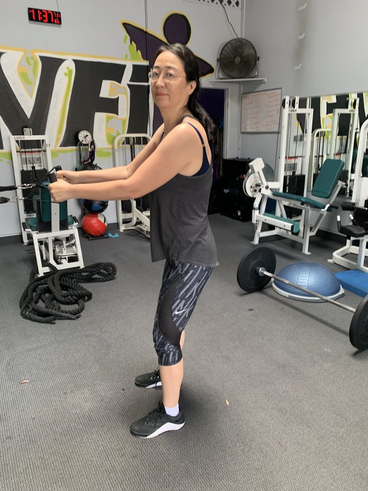 LVFit & Fitness Training Center Logo