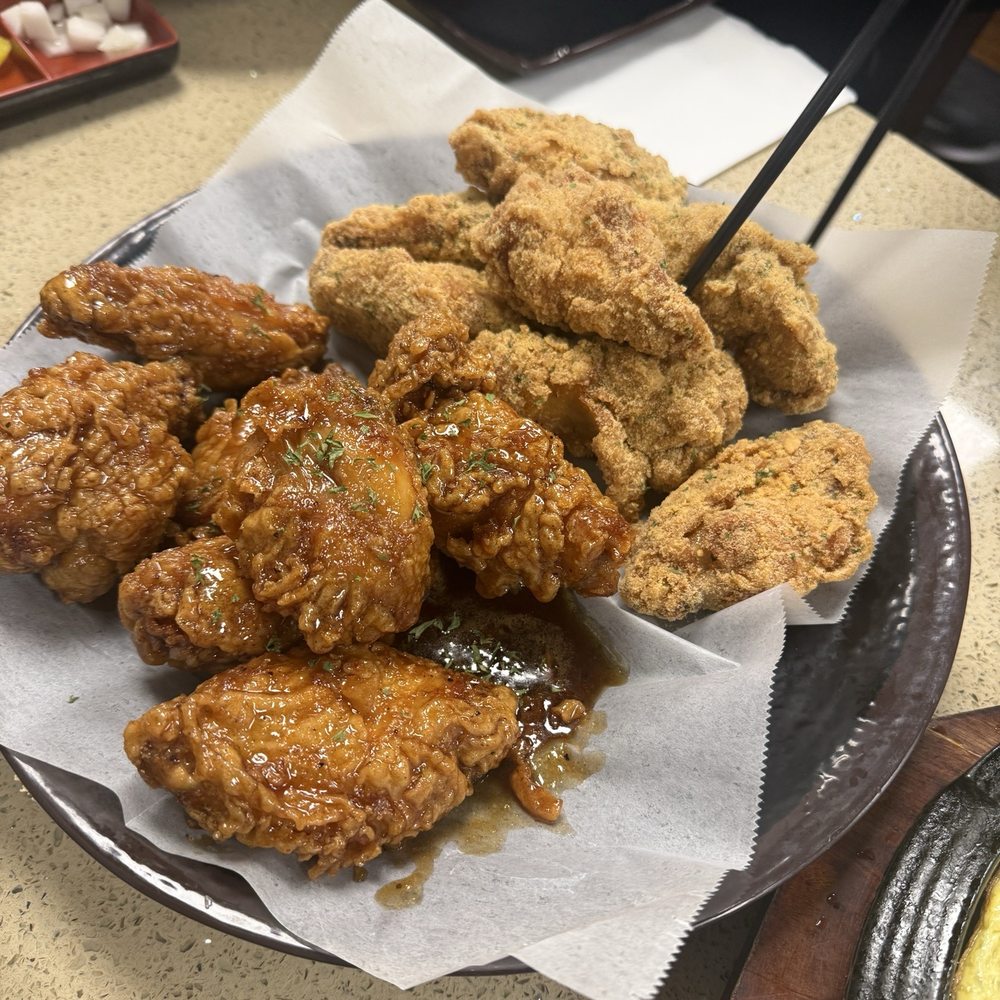 Chick & Jajang - 16. Soy & Garlic 17. Honey & Cheese - Korean Near Me - Daly City, California