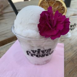 Lavender lemon ice