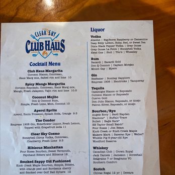 Clear Sky Club Haus - Drinks - Tacos Near Me - Palm Harbor, Florida