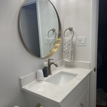Click Construction and Remodeling - After: Walk-in shower - General Contractors Near Me - Ashburn, Virginia