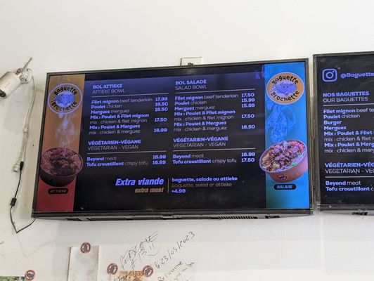 Baguette Brochette Plateau by null