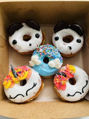Rainbow Donuts by null