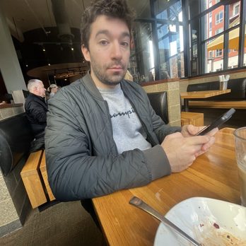 Northstar Café - Me watching my friends eat food - New American Near Me - Columbus, Ohio