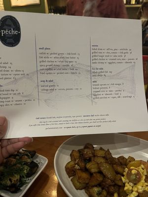 Menu photo 1 Peche Seafood and Grill New Orleans, LA Menu photo 1 Peche Seafood and Grill New Orleans, LA