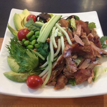 Bamboo Teri House - BBQ Chicken Salad - Japanese Near Me - Long Beach, California Bamboo Teri House - BBQ Chicken Salad - Japanese Near Me - Long Beach, California